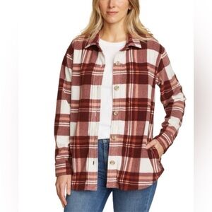 Eddie Bauer Ladies' Microfleece Button-Up Shirt